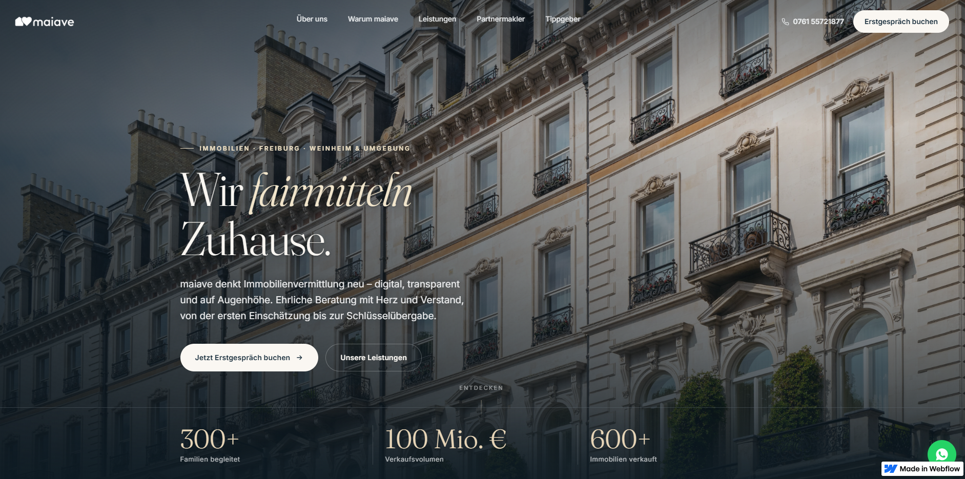 Immobilien-Website Referenz 2