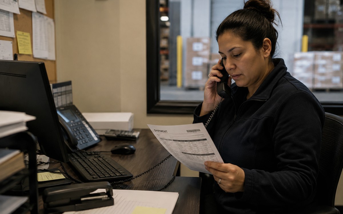 Clients receive proactive updates while every shipment is moving.