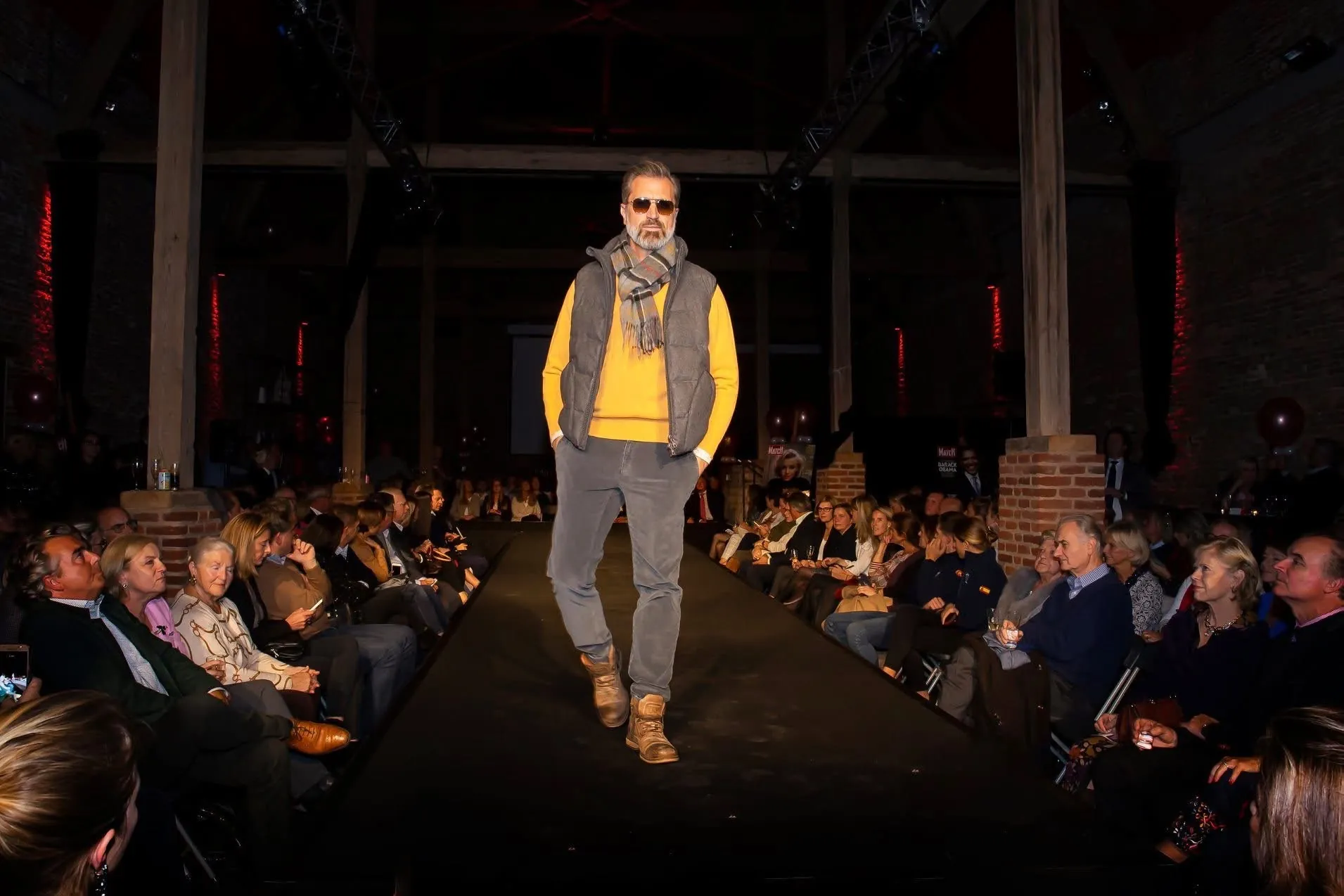 Silhouette Homme sur le podium des Fashion Days de la Maison Roussel