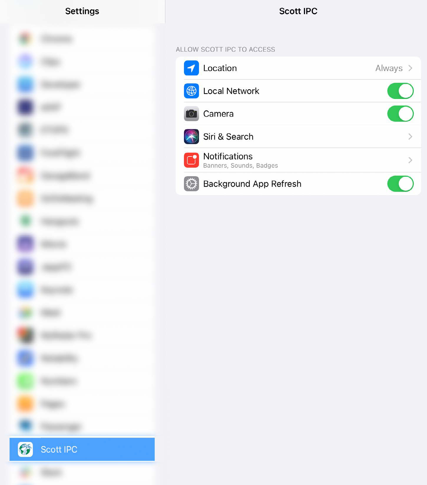 Recommended Settings — Scott Plot app screenshot
