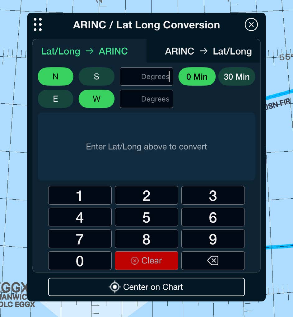 Scott Plot ARINC / Lat-Long conversion tool