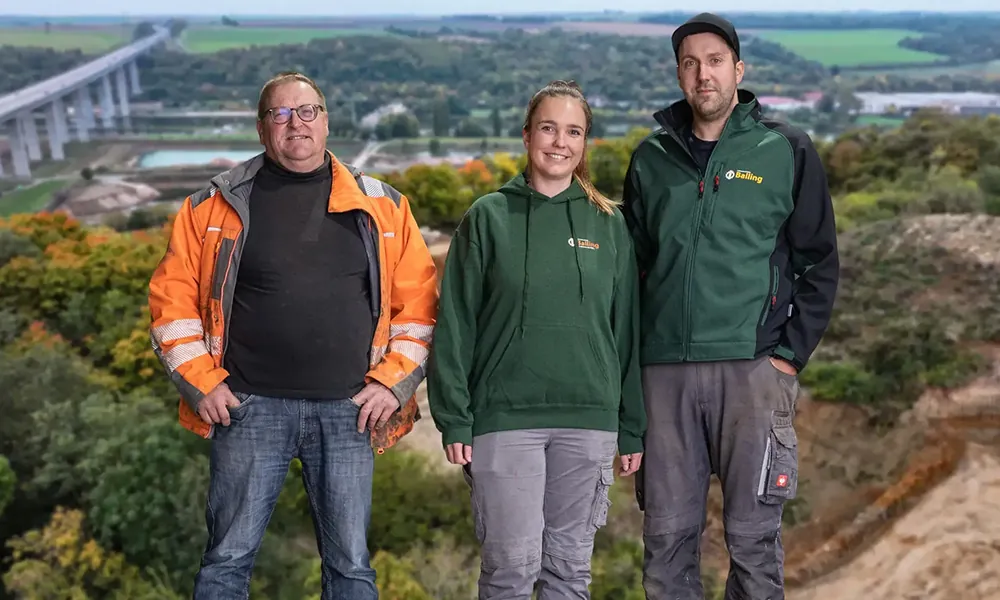 Das Team des Lohnunternehmens Balling