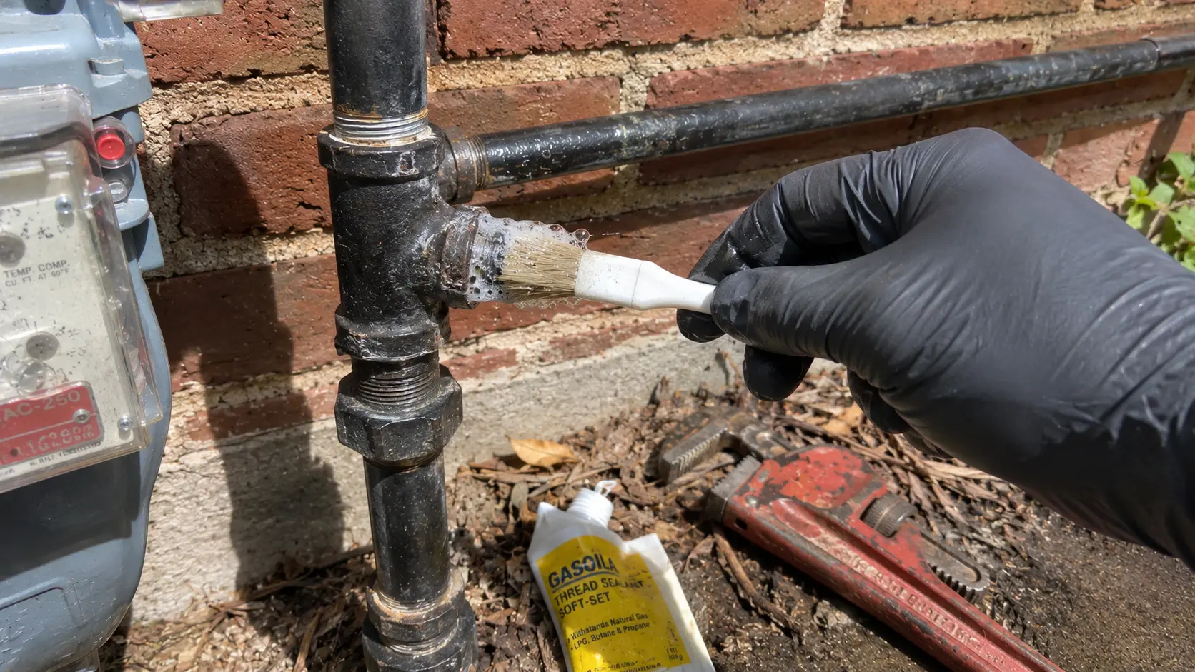 Gas Line Repair