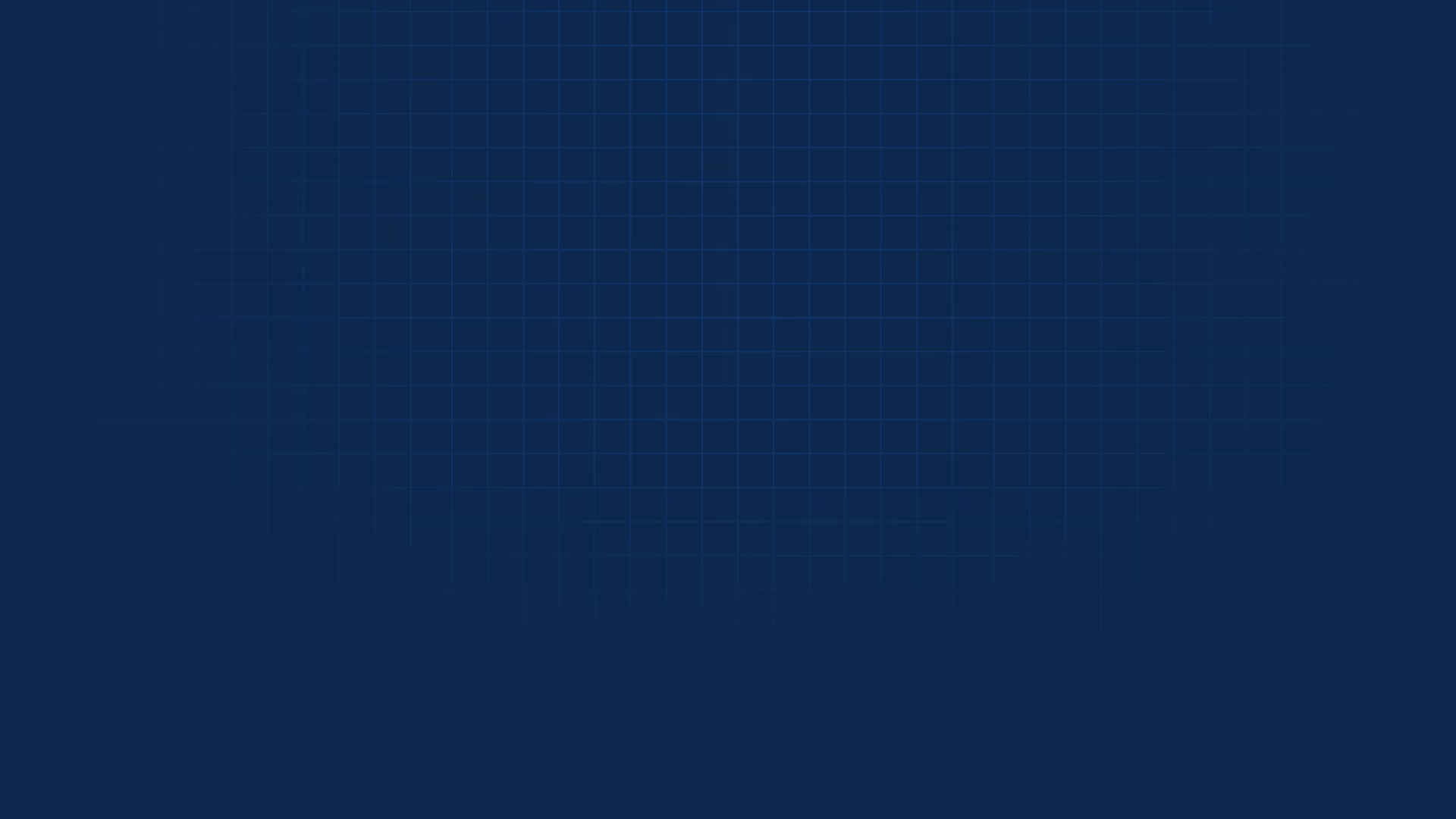 Dark blue background with a subtle grid pattern in lighter blue shades.