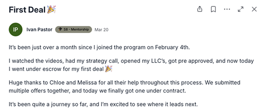 Community post 16