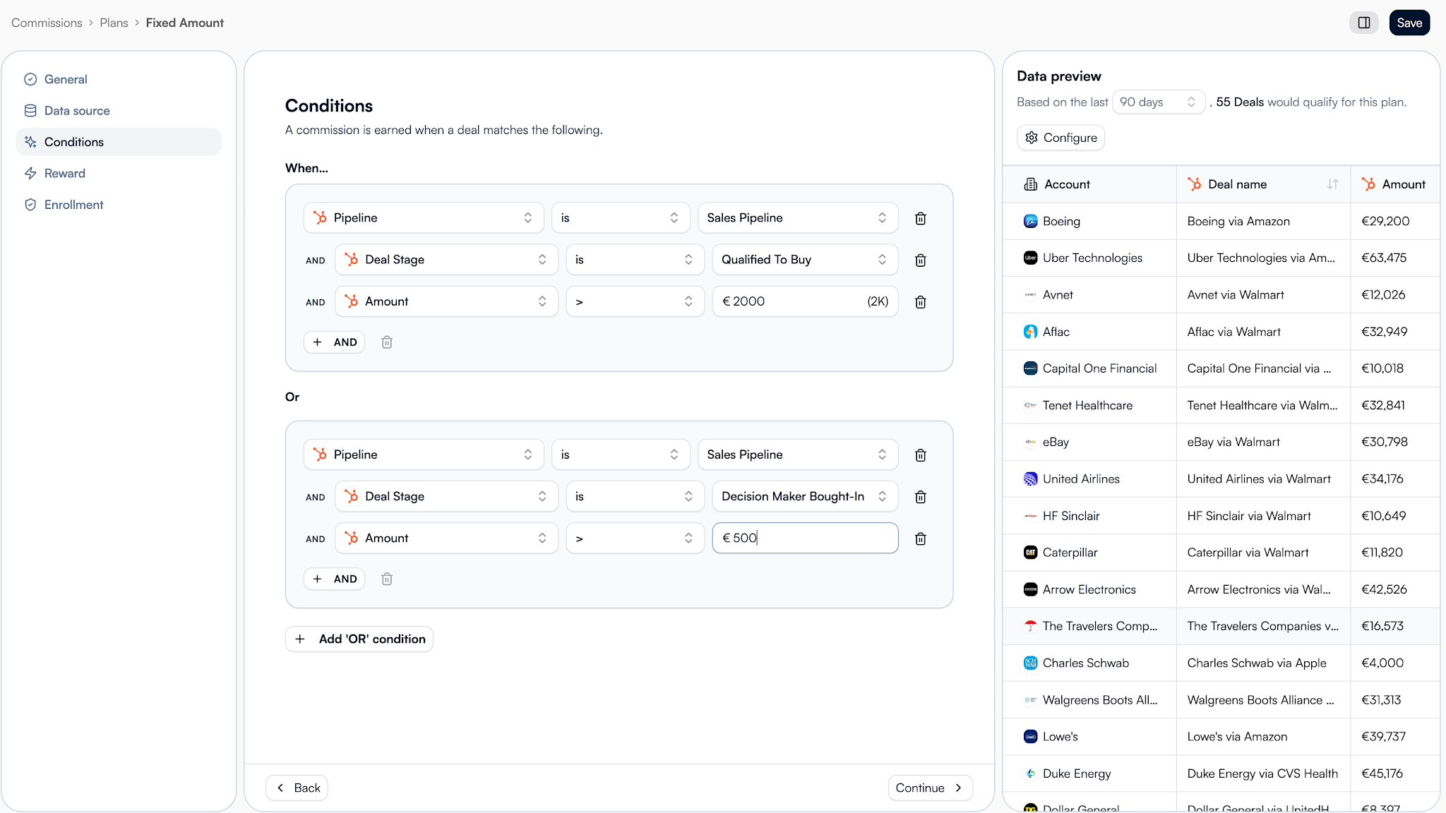 Create CRM Filter Conditions in Introw