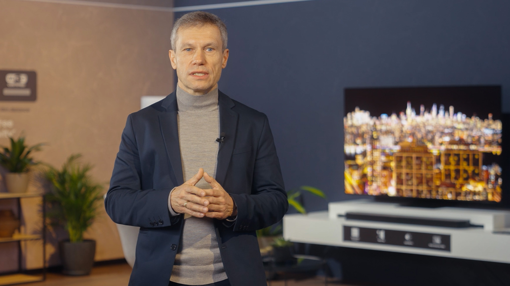 Standbild aus dem LinkedIn-Statement-Video zur Samsung World, 2025