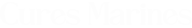 Cures Marines logo, white text on a black background