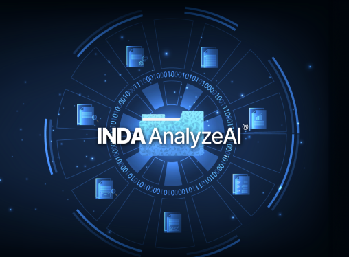 데이터 파일을 연결하는 INDA Analyze AI