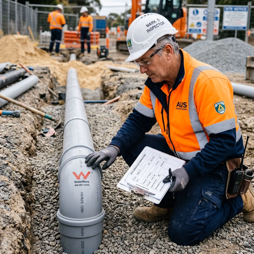 Certified WaterMark compliant PVC drainage pipe joint