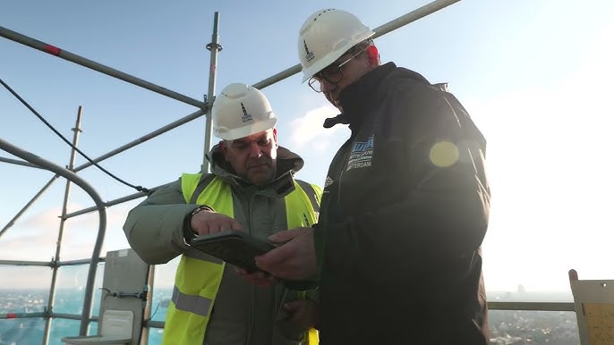Witte Bouw Restoring Westertoren in Amsterdam with Snagstream