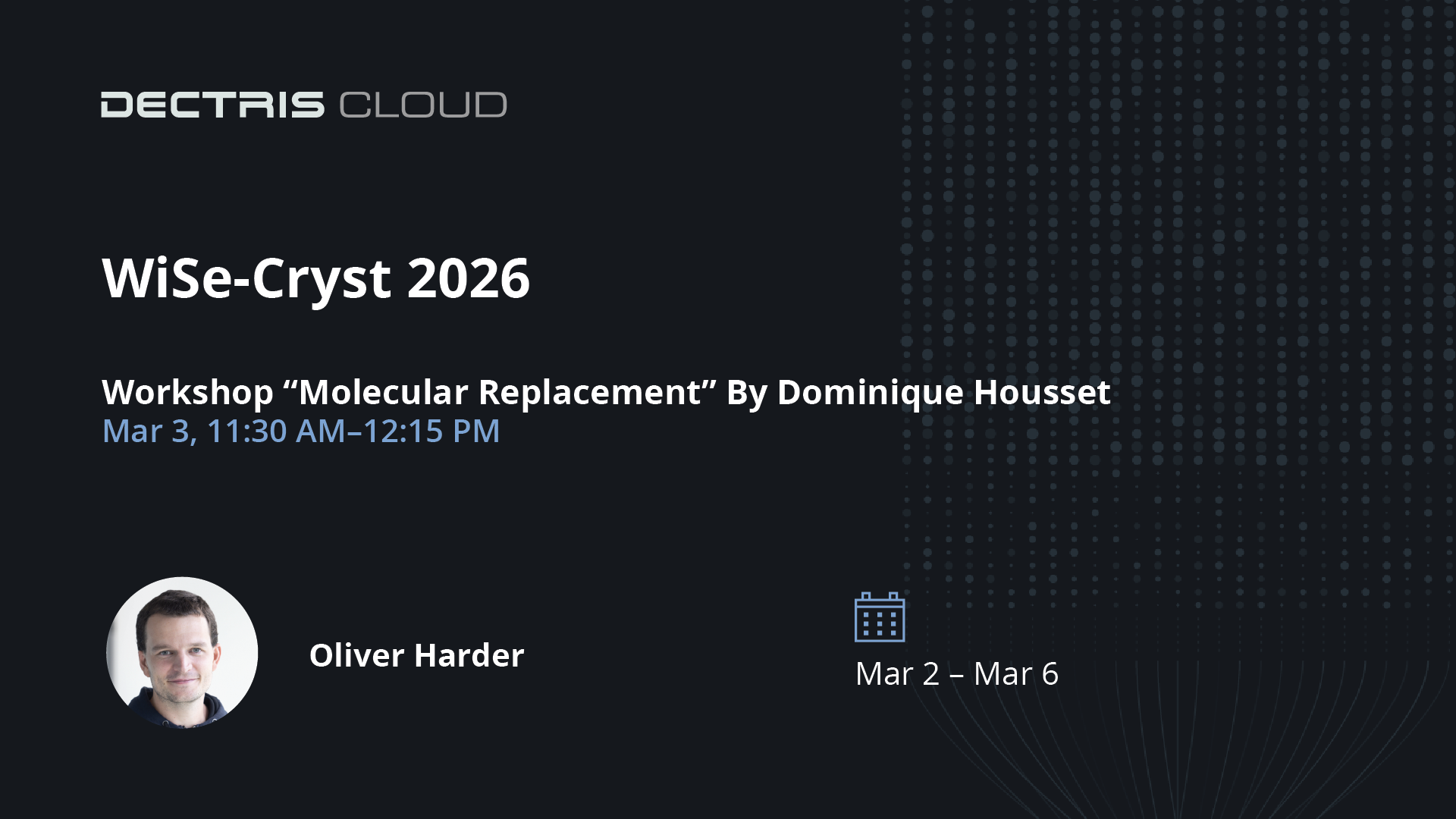 Join Us at the WiSe-Cryst 2026