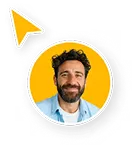 Uživatel pracující v monday CRM