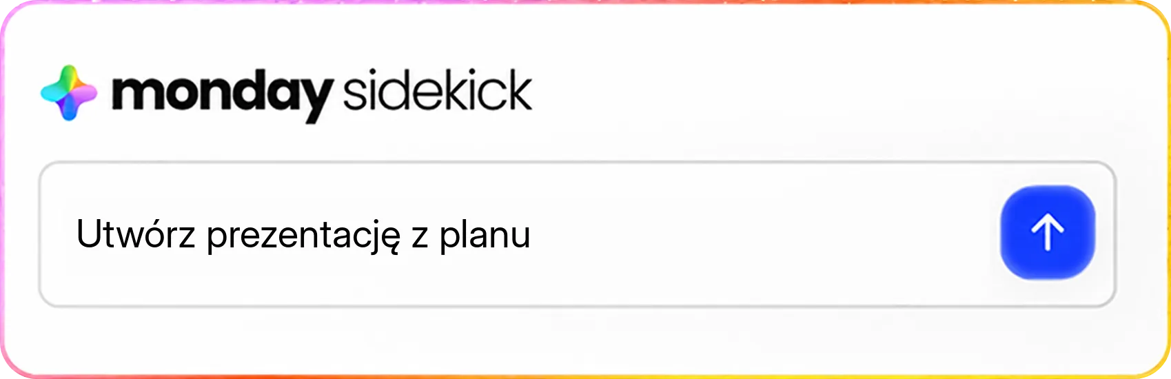AI prompt pro prezentaci v monday.com