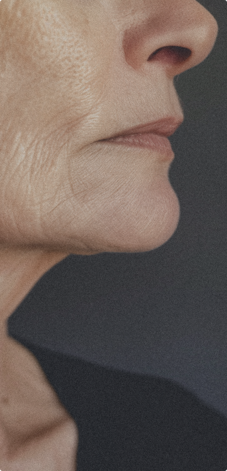 Close-up portrait of woman's face
