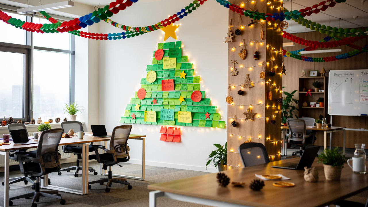 10 Creative Decorating Ideas for Your Office This Christmas