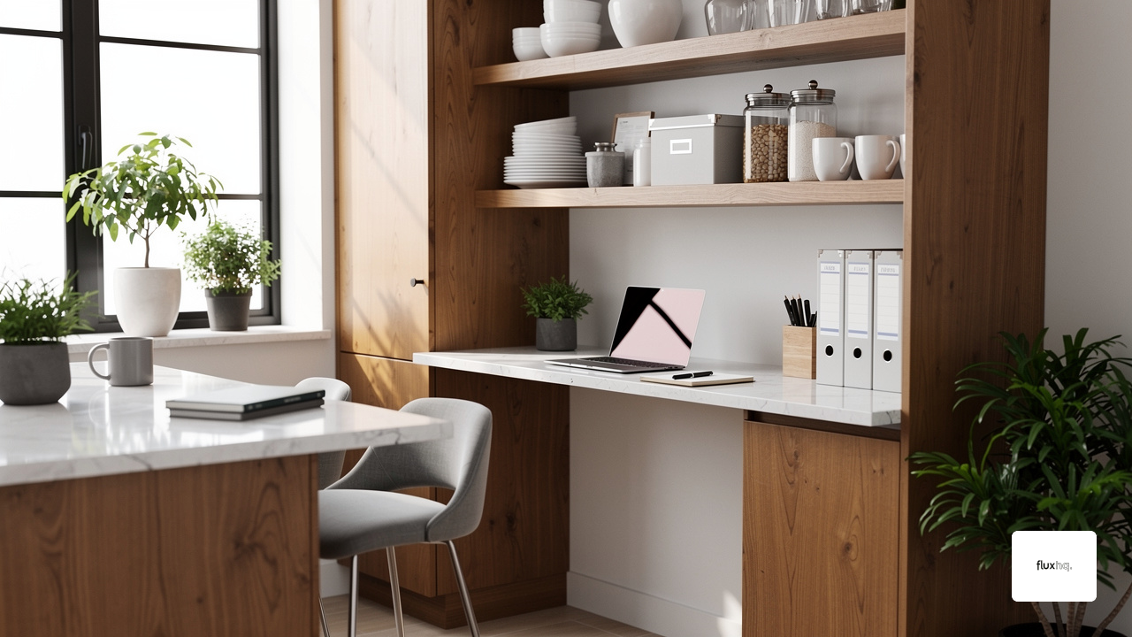 What Are Kitchen Office Ideas? Benefits and Design Insights