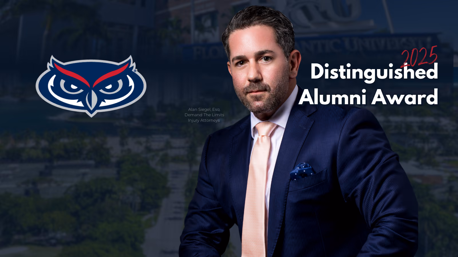 Alan Siegel receives the FAU Distinguished Alumni Award
