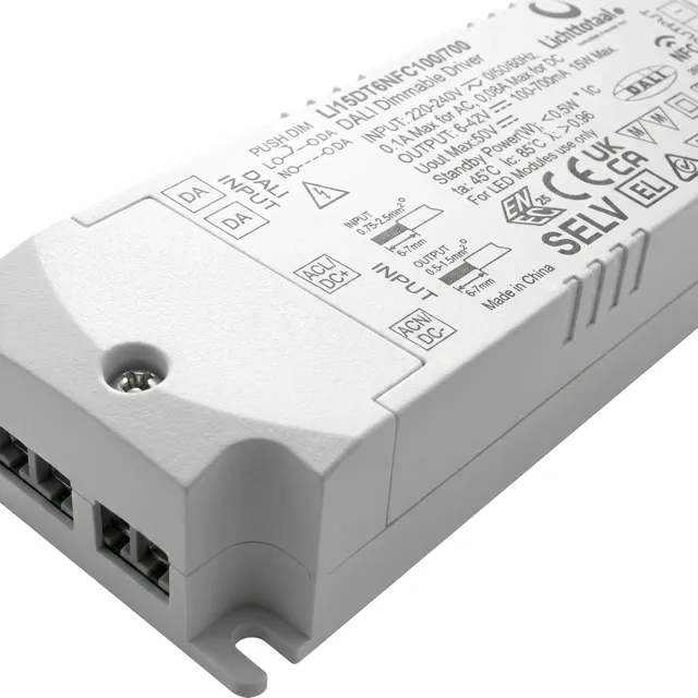 Productrender van een LED-driver van Lichttotaal