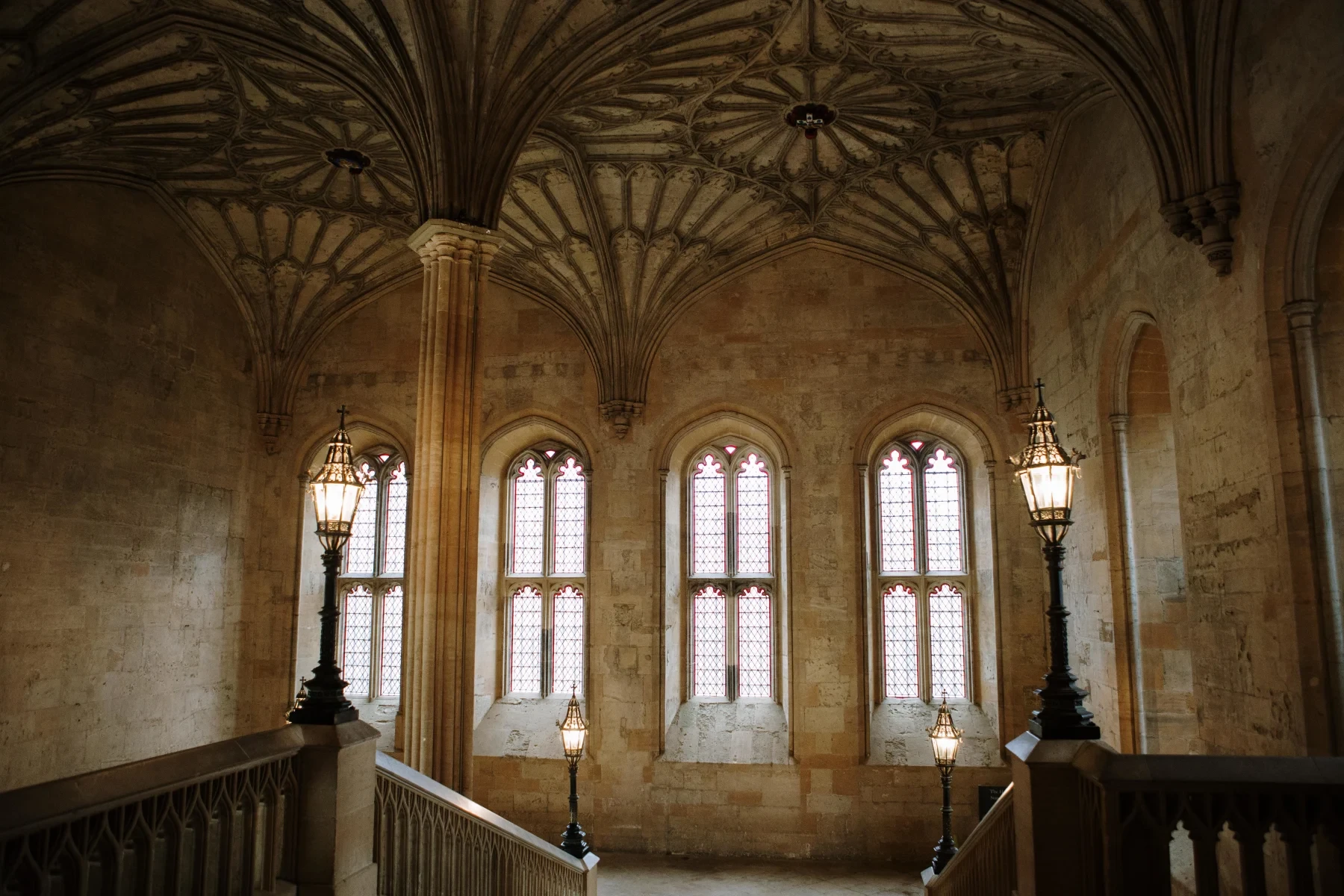 Inside of Oxford building
