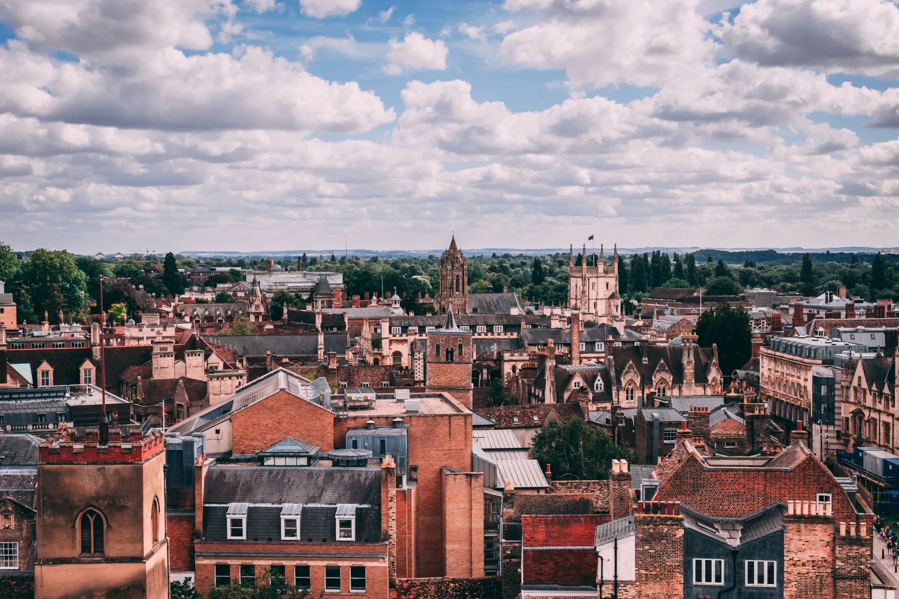 Cambridge from above