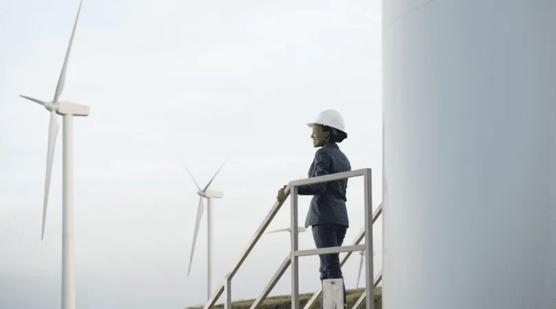 A woman engineer