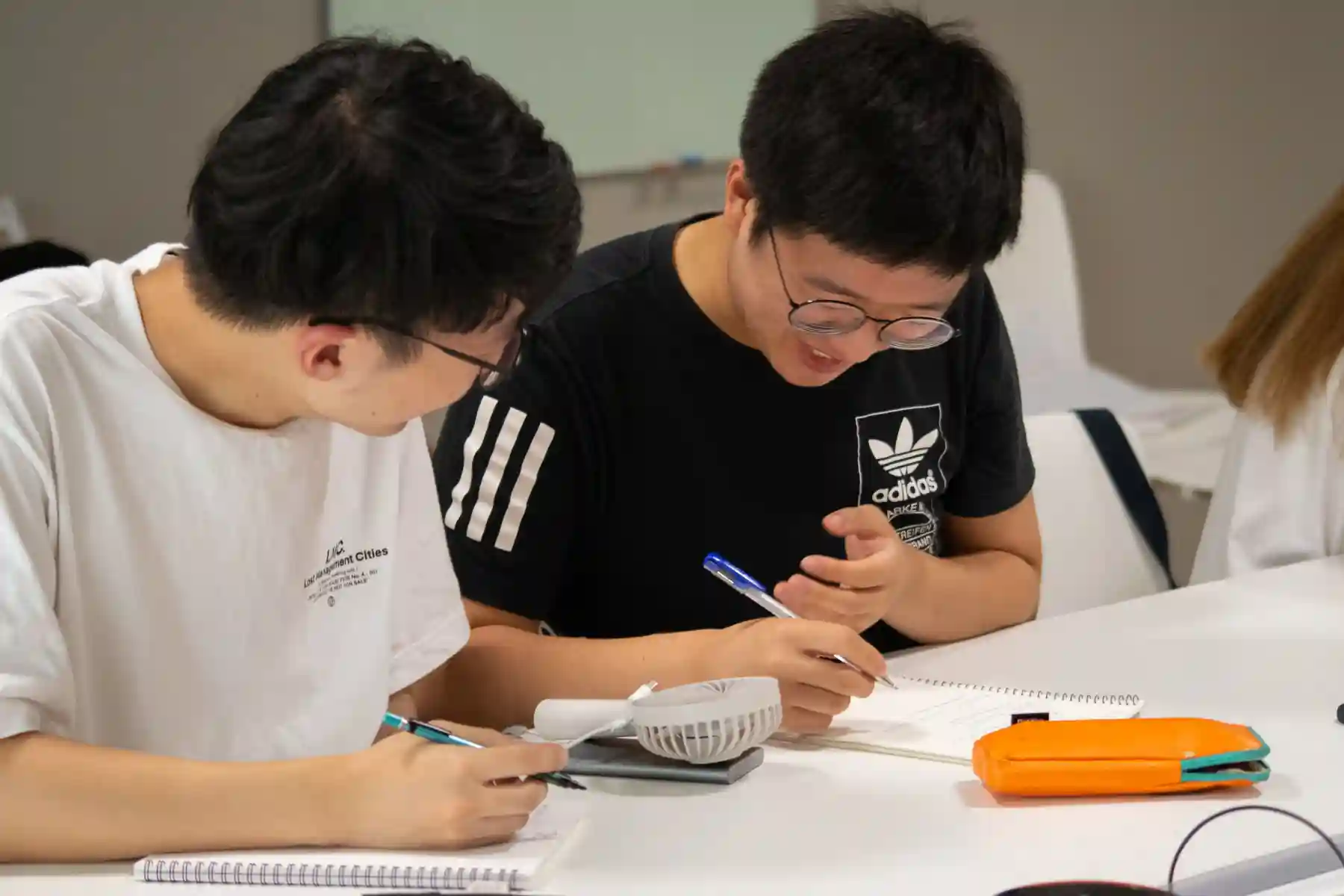 students in the classroom