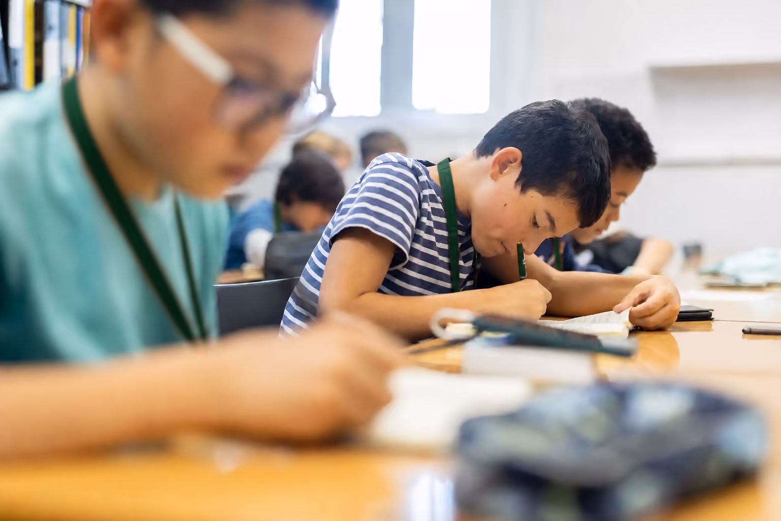 Kids in the classroom