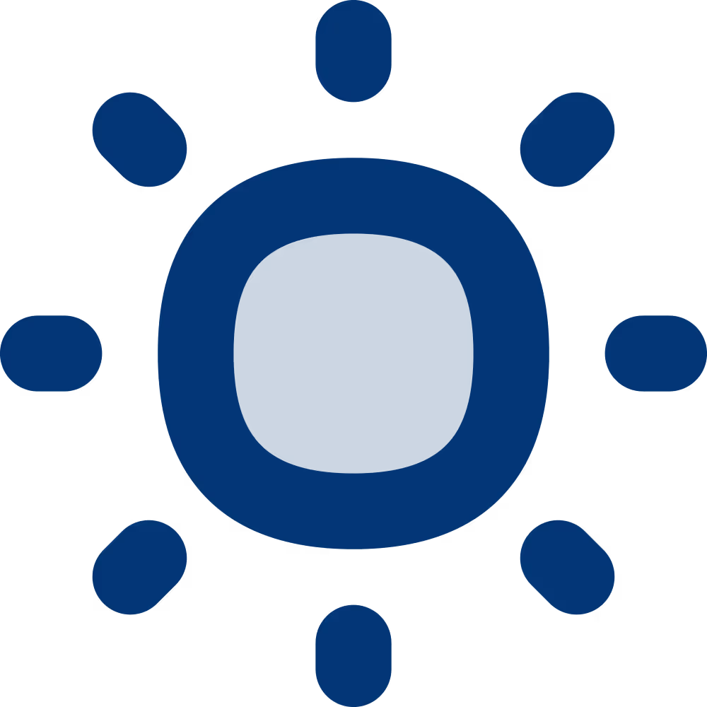 Icône soleil