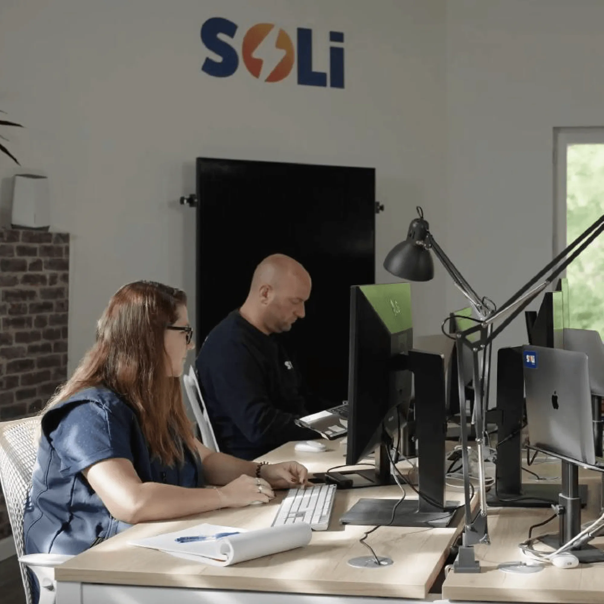 Photo de l'équipe opération de Soli