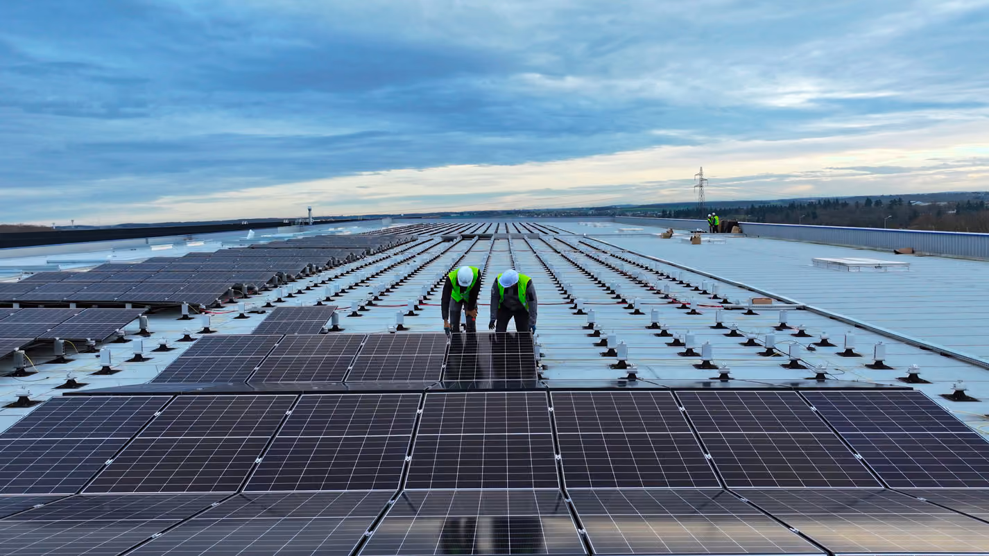 Installateurs photovoltaïques Soli en action
