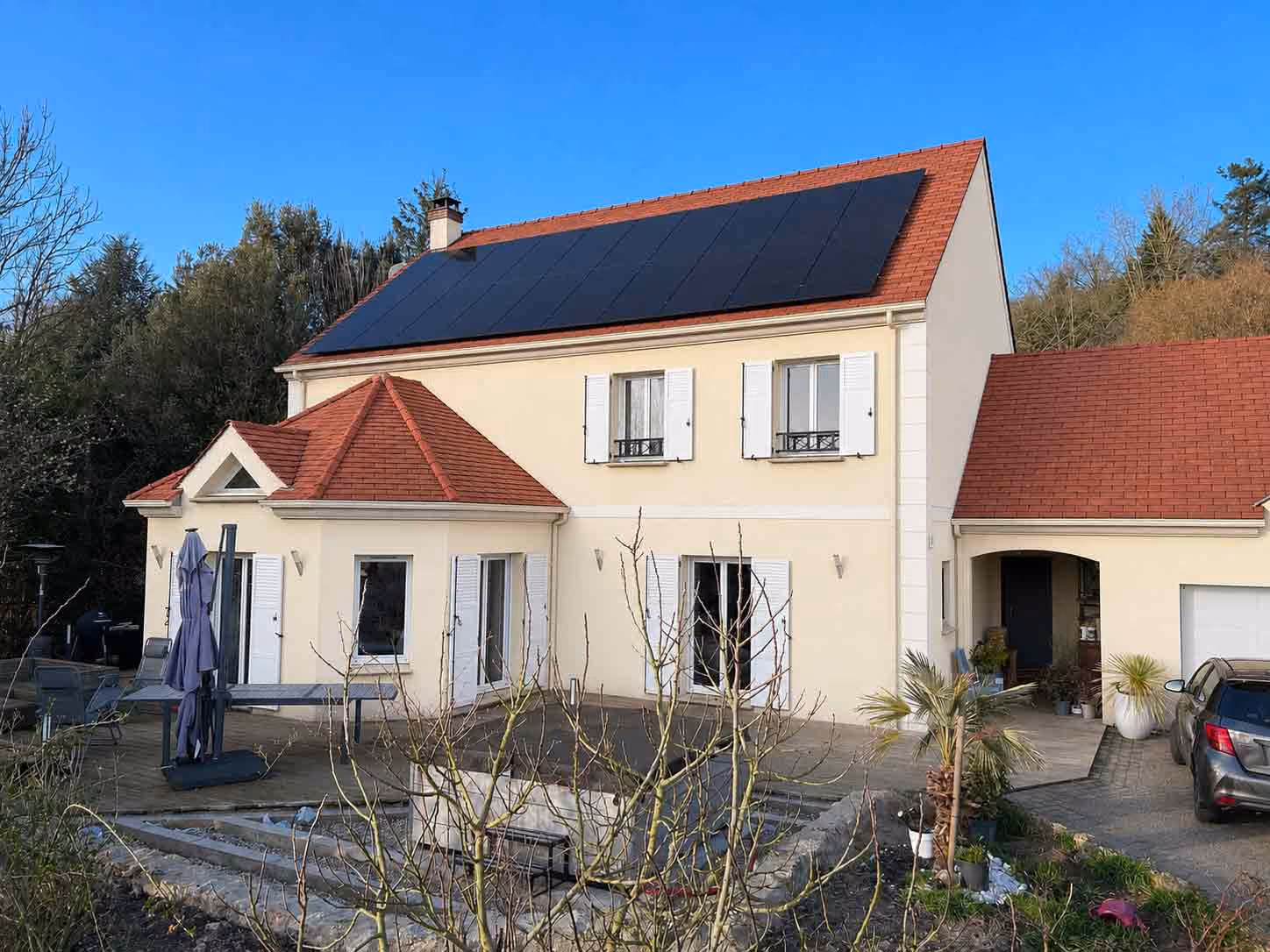 Installation combinée solaire et équipement Airo chez Philippe Emmanuel