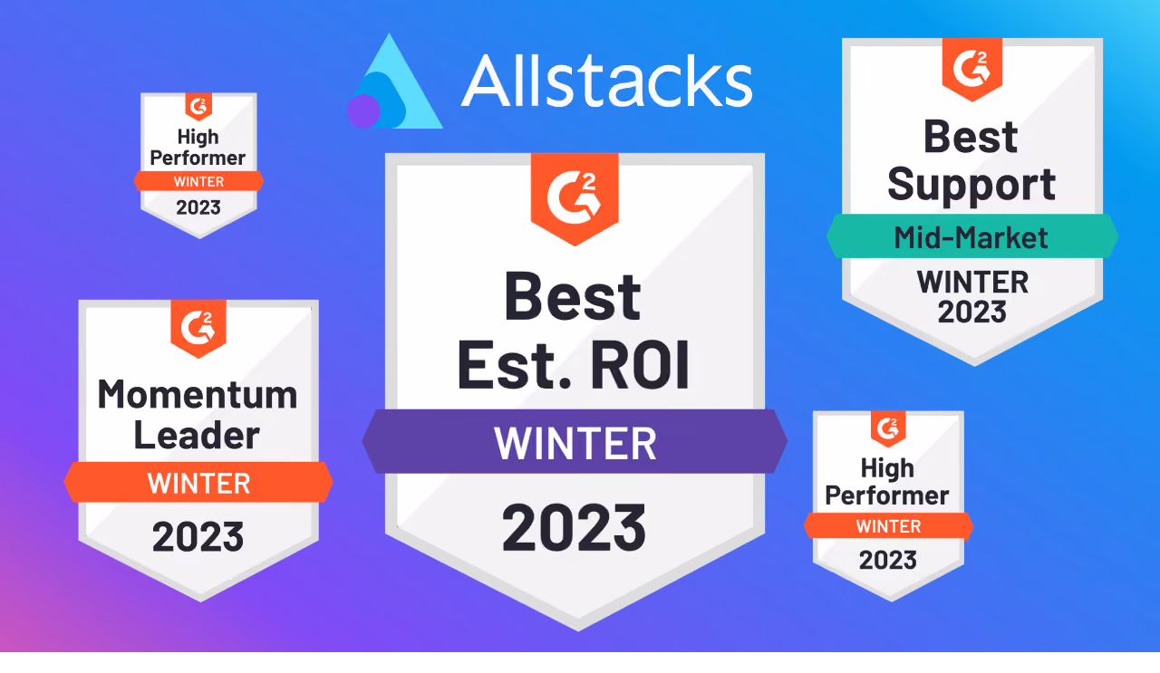 Allstacks Earns Praise from Customers in Winter 2023 G2 Survey