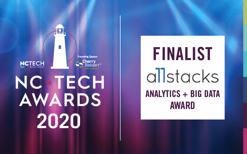 Allstacks Selected As Finalist for Analytics Category in NC Tech Awards 2020 — Allstacks