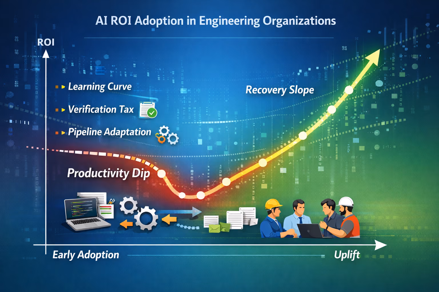 Measuring AI ROI: Why Most Engineering Leaders Are Reading the J-Curve Wrong