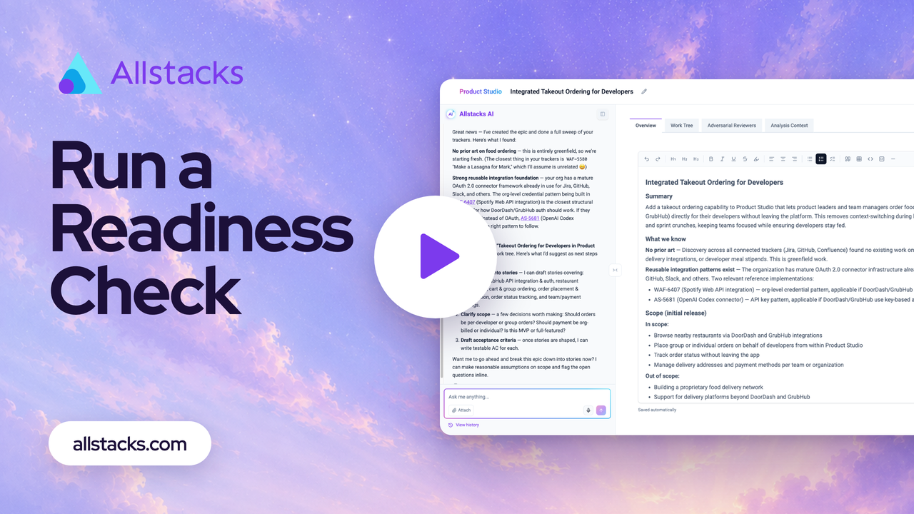 Run a readiness check