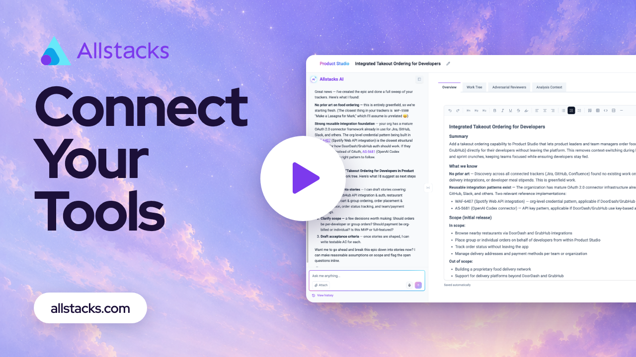 Connect your tools