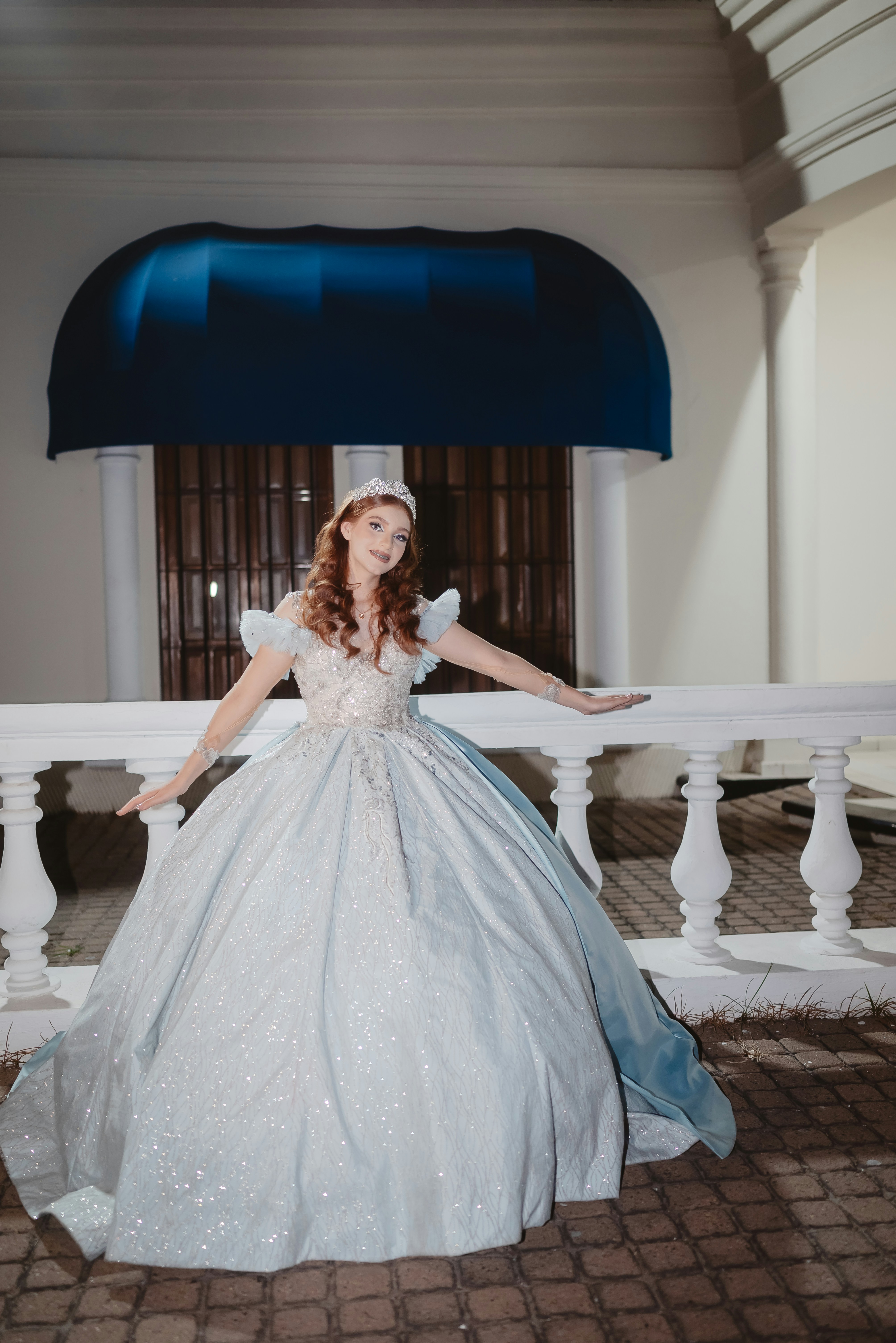 Abendkleid in Lang und voluminös