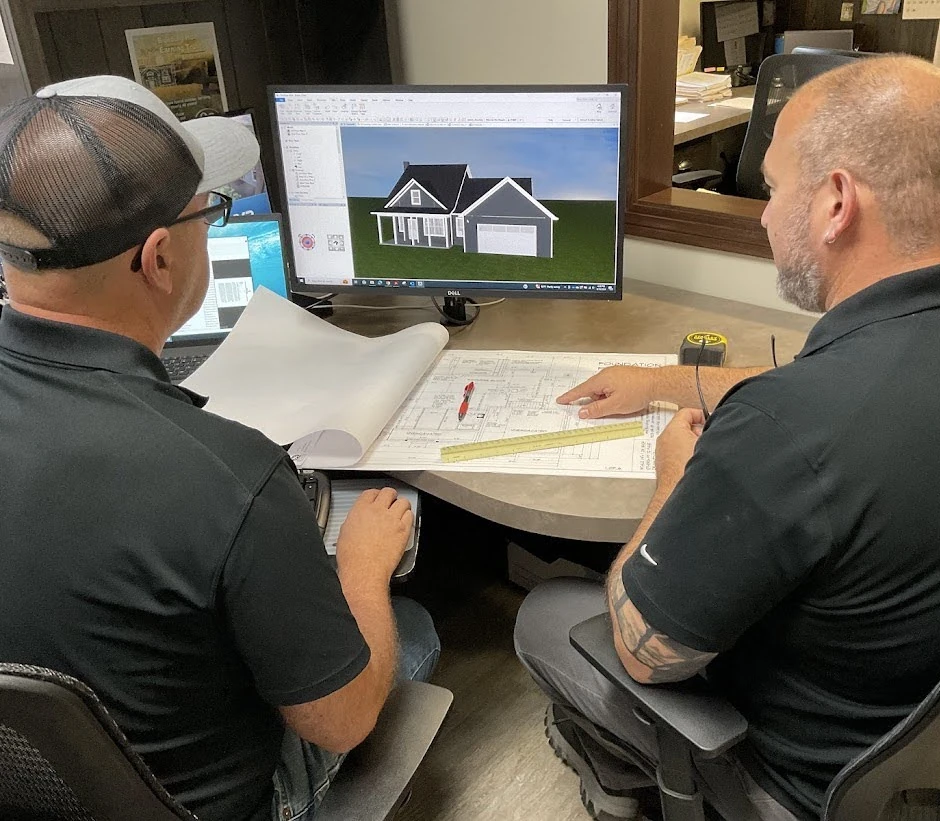 visual the home in a 3d software
