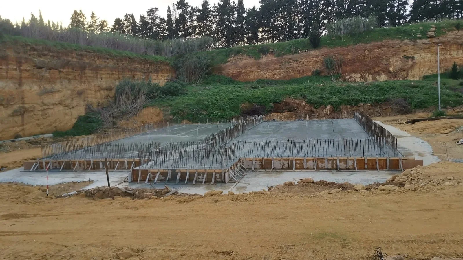 Lavorazione del calcestruzzo preconfezionato in cantiere