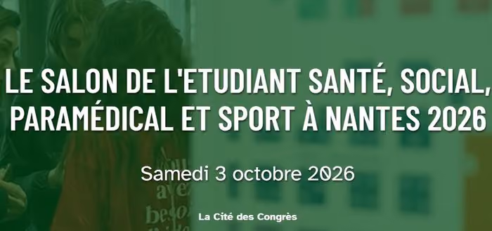 Le Salon de l'Etudiant santé, social, paramédical et sport à Nantes