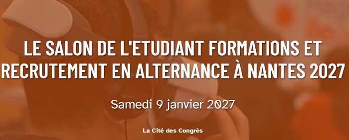 Salon de l'Etudiant formations et recrutement en alternance à Nantes