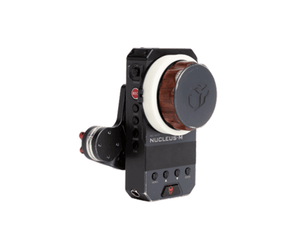 Tilta Nucleus M follow focus motor and hand unit available for rental at Spline studios