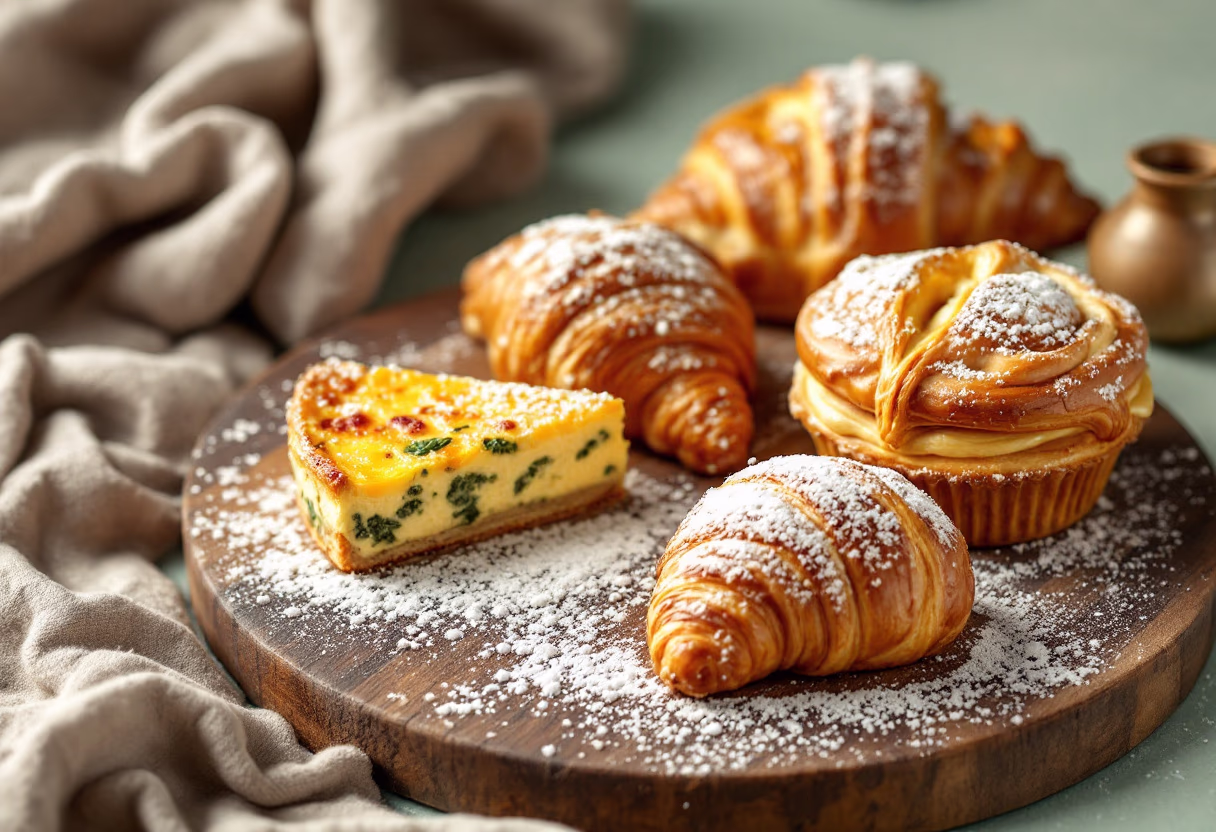image of pastry selection for coffee shop & cafe