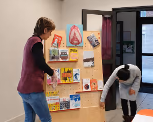 Je-lie, présentation de livres dans le cadre du Facile à lire