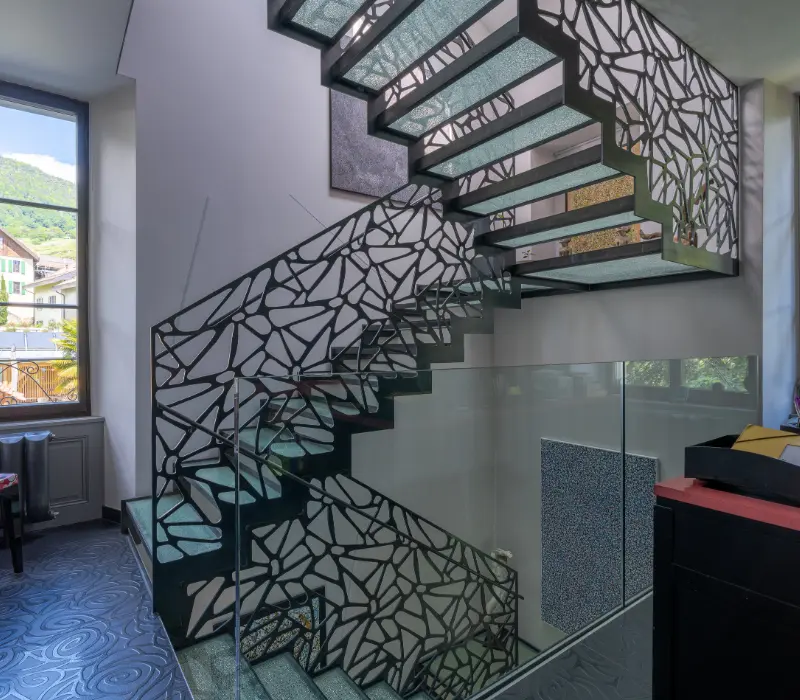 Escalier métallique sur mesure