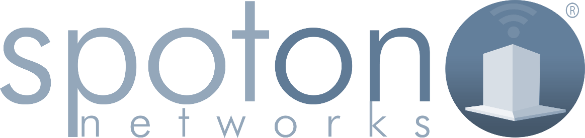 SpotOn Networks logo.