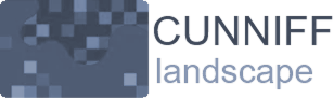 Cunniff Landscape logo.
