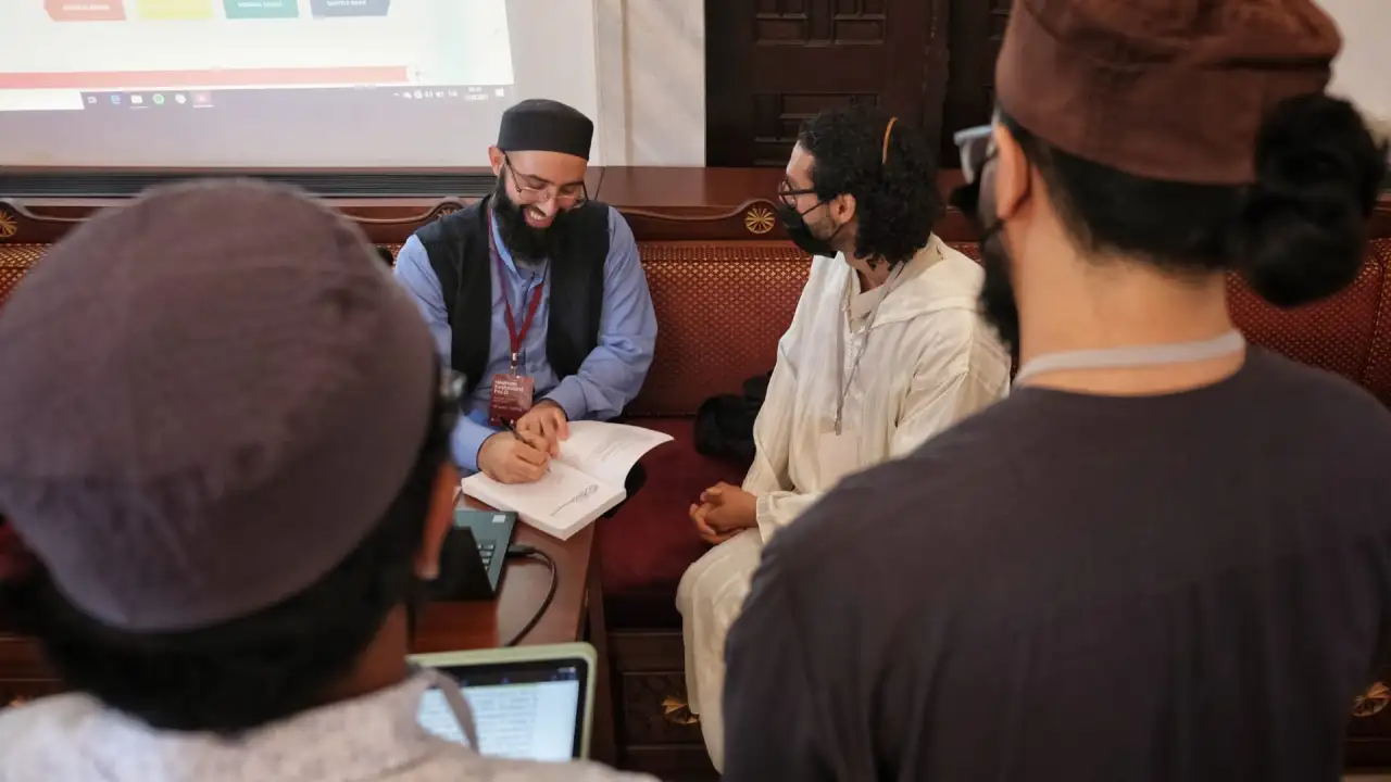 Islamic consultation with Imam at Masjid Al-Huda
