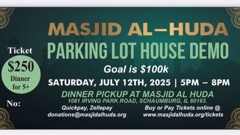 Parking Lot Fundraiser